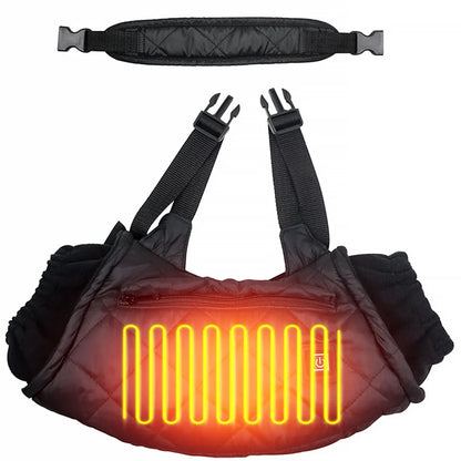 Heated Hand Muff Electric Hand Warmer Pouch USB Charging Hand Warming Muff Adjustable Winter Hand Warmer with 3 Heating Setting for Outdoor Hunting Camping Football