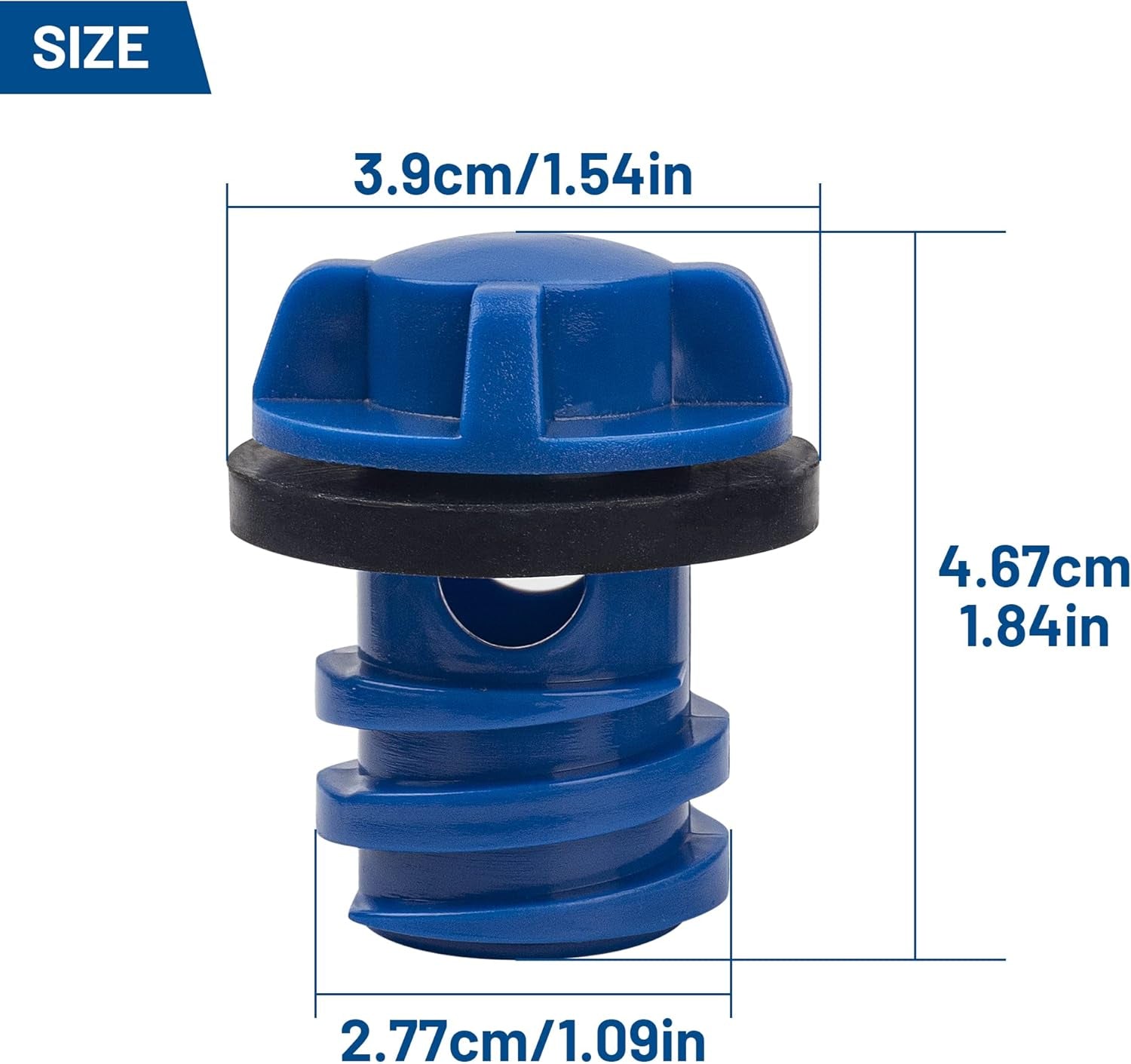 Cooler Drain Plug, 2 Pack Replacement, Compatible with Yeti Roadie, Tundra, And