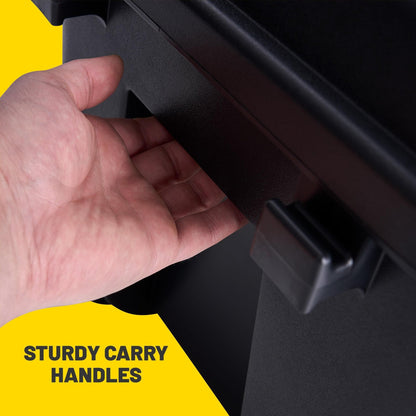 Plano Sportsman Storage Trunk with Wheels 108 Quart Heavy Duty Outdoor Gear Box