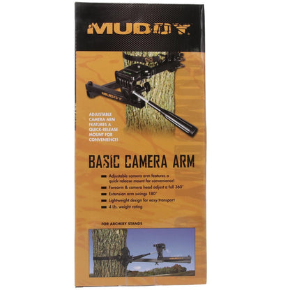 Muddy Basic Adjustable Camera Arm Lightweight 360 Degree Head for Hunters