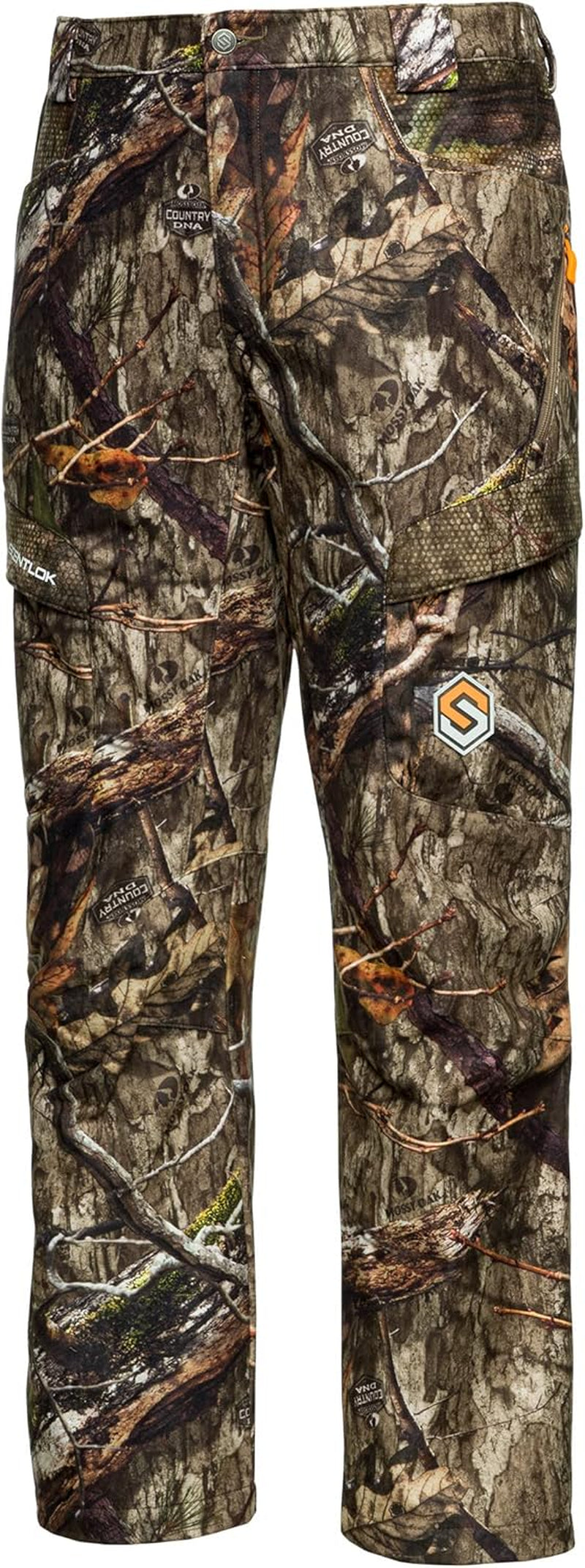 Forefront Camo Hunting Pants - Midweight & Water Repellent Pants with Carbon Alloy Odor Reducing Technology