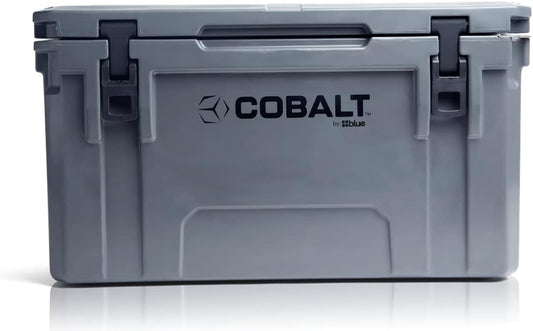 Cobalt 55 Quart Roto Molded Super Ice Cooler | Large Ice Chest - Long Term Ice Retention |