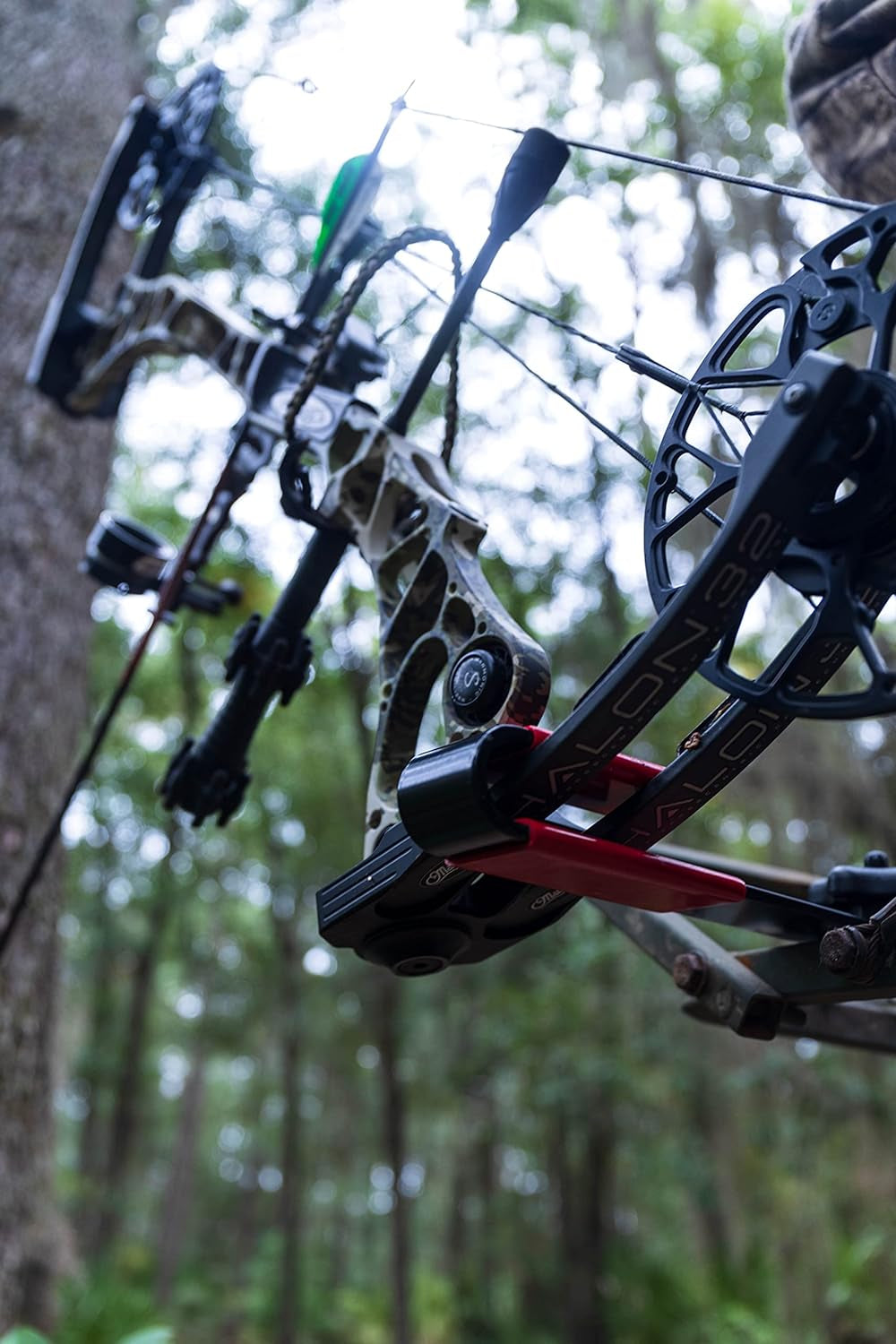 Regular Hang-On Buddy Tree Stand Bow Holder | Steel Bow Holder for Tree Stand Wi