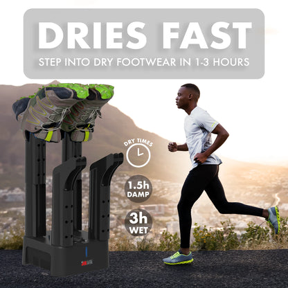 Boot Dryer with Heat Blower Fan, Glove & Shoe Dryer, Helps Reduce Odors