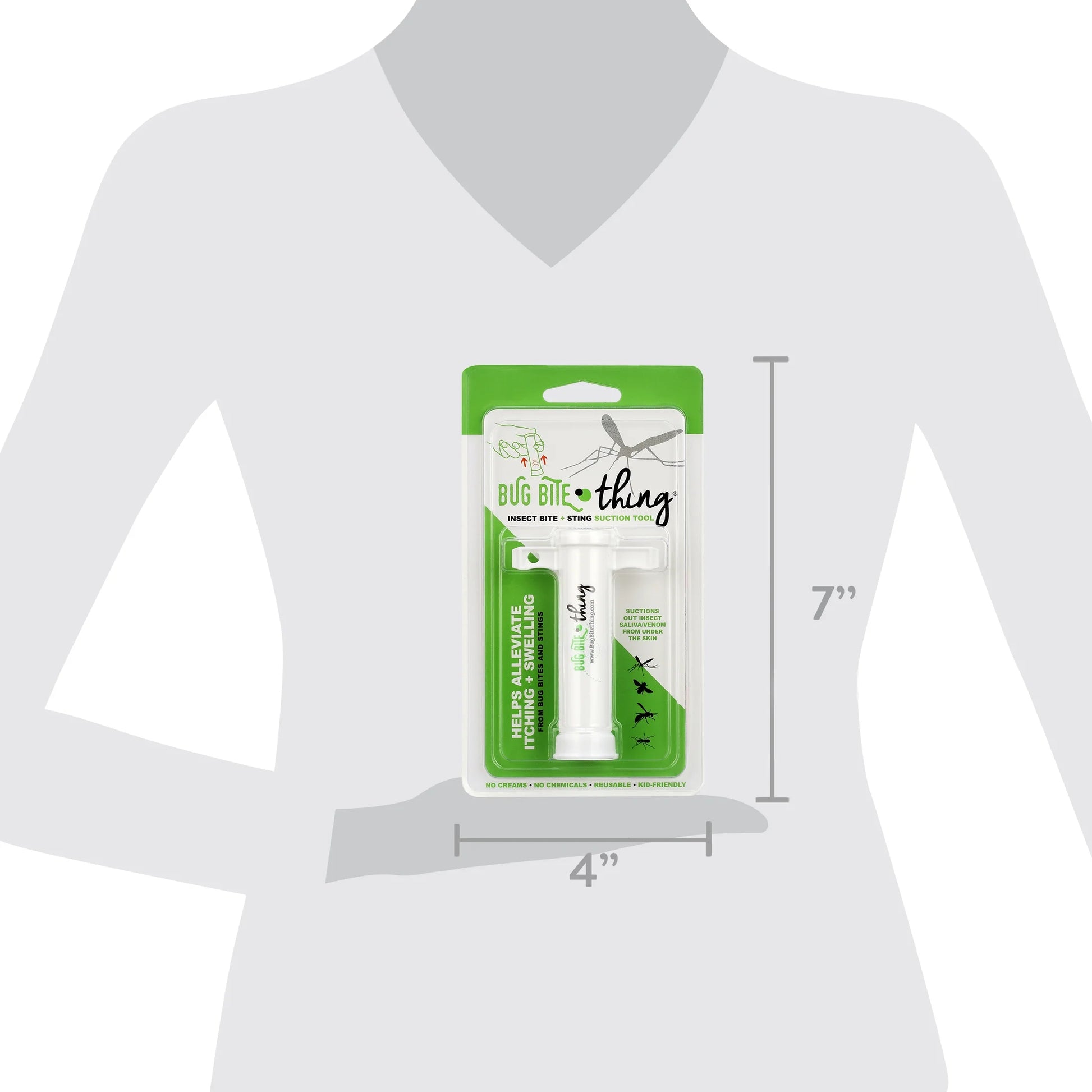 - Natural Bug Bite Relief and Removal Tool -Chemical Free