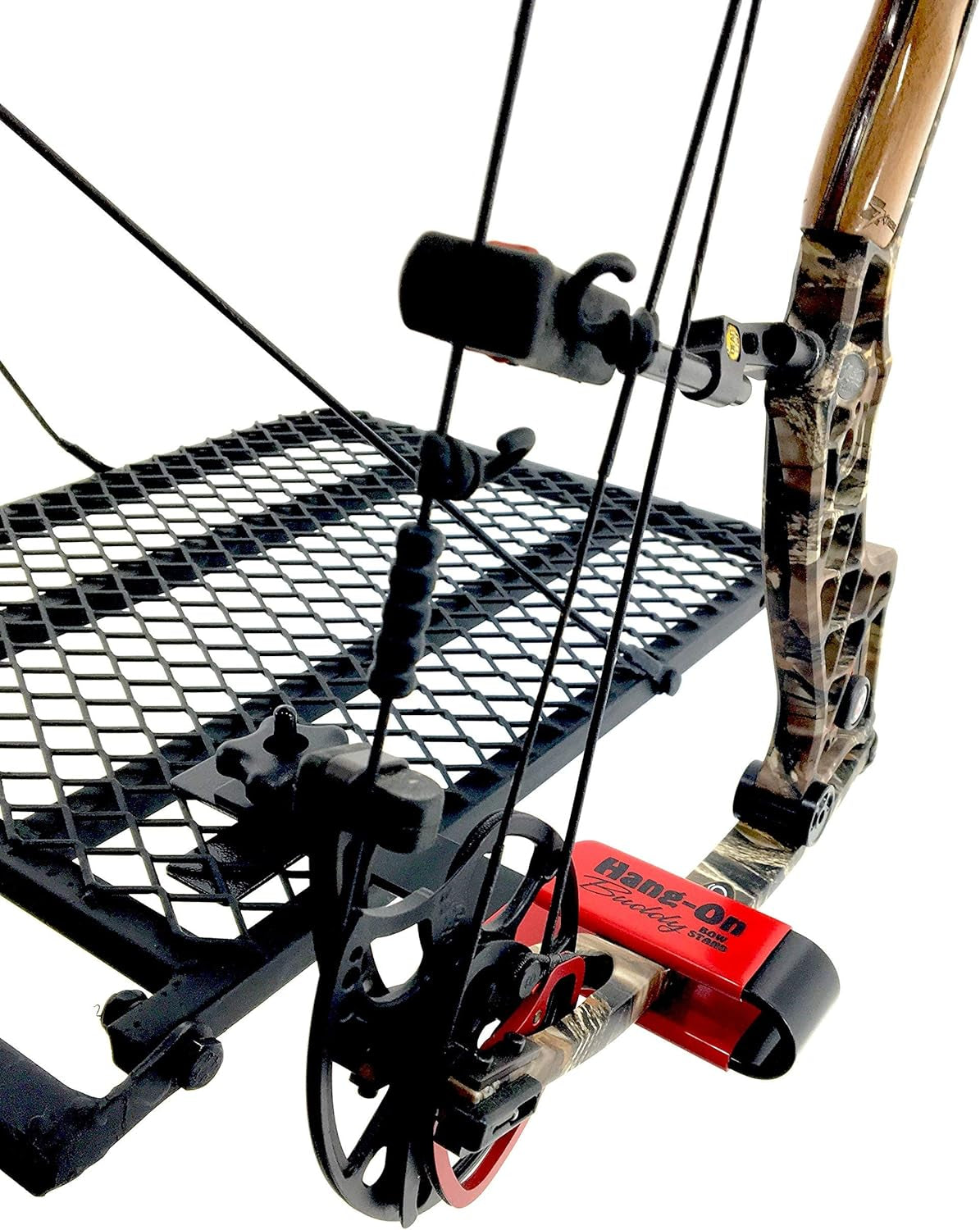 Regular Hang-On Buddy Tree Stand Bow Holder | Steel Bow Holder for Tree Stand Wi