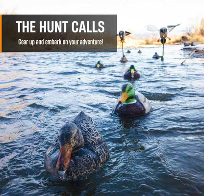 Decoy Bag, 12 Slot Duck Decoy Bag with Bottom Drains, Padded Shoulder Strap Duck