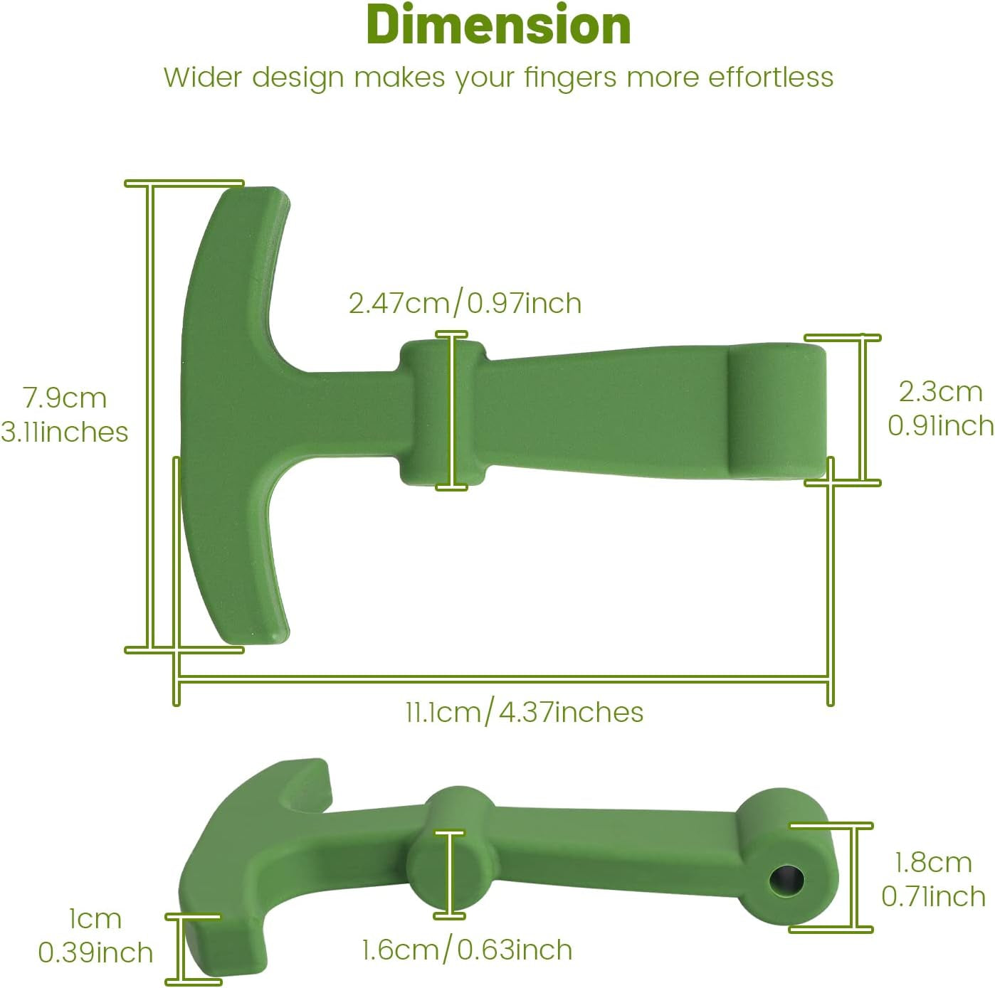 Replacement Lid Latches, 2 Pack, Compatible with Yeti, RTIC Hard Coolers & Other