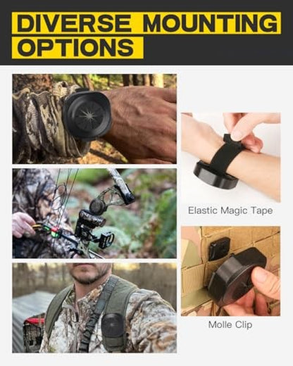 JISHAHS 3-Pack Wind Direction Indicator - Milkweed Dispenser for Hunters -