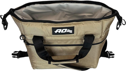 Ballistic Series Soft Cooler, Insulated and Leak Proof, 12-Pack, Gold