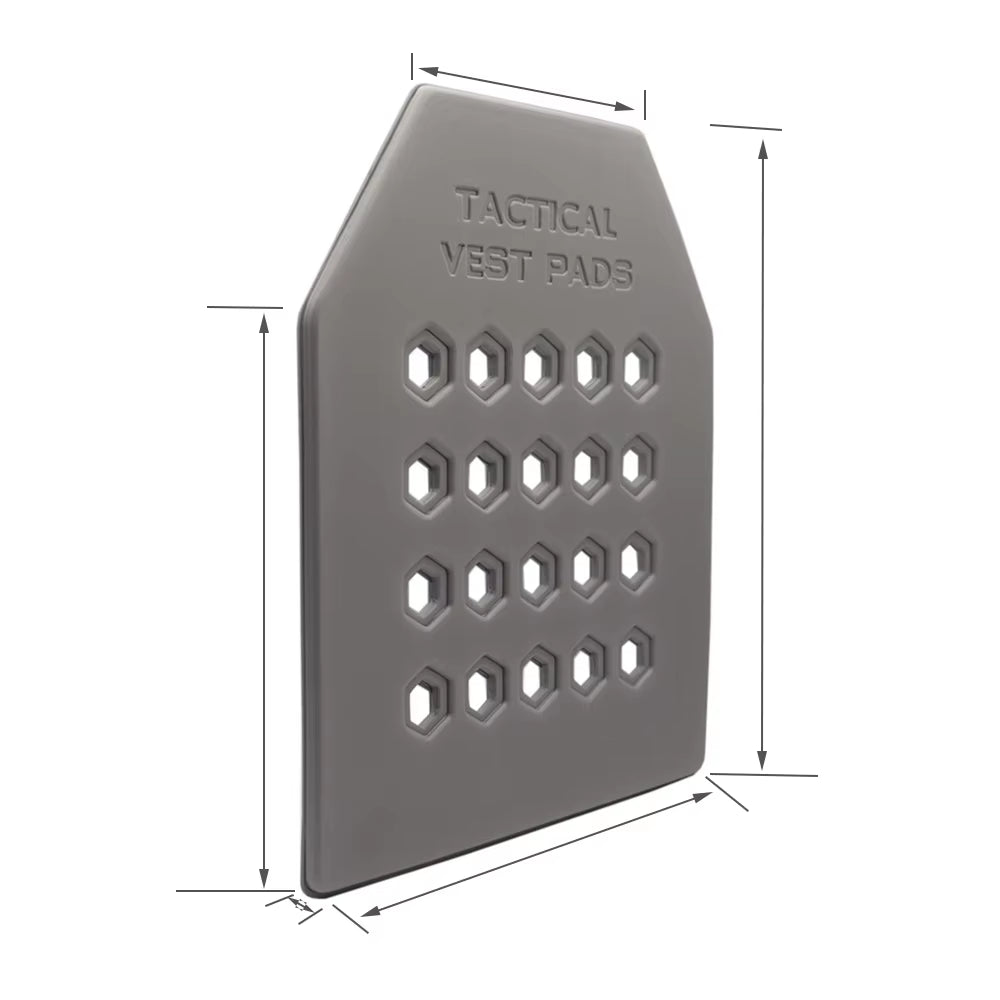 Tactical Vest Plate Carrier Bulletproof Plate Lining Protect Insert Plate Resistant Shock Pad for Hunting Airsoft Vest