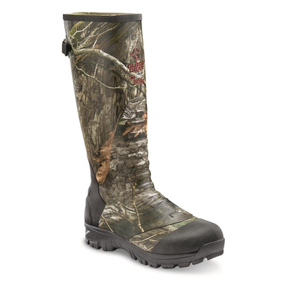 Men'S Ankle Fit Waterproof 800-Gram Insulated Rubber Boots Mossy Oak Country DNA 13D (Medium)