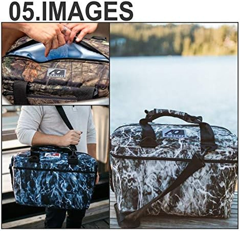 Backpack Cooler, Mossy Oak, 18-Pack