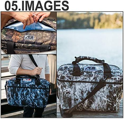 Backpack Cooler, Mossy Oak, 18-Pack