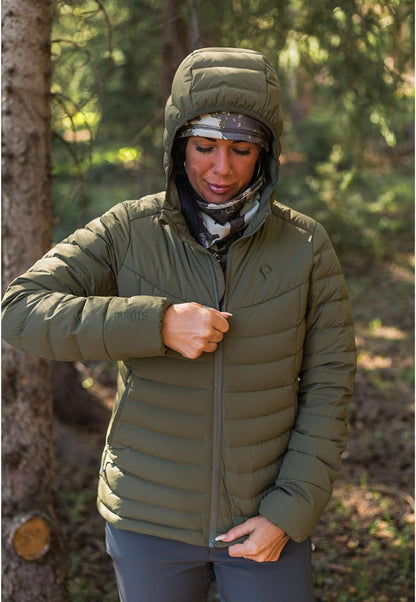 Callaid down Jacket – Women’S Midweight down Hunting Camo Coat