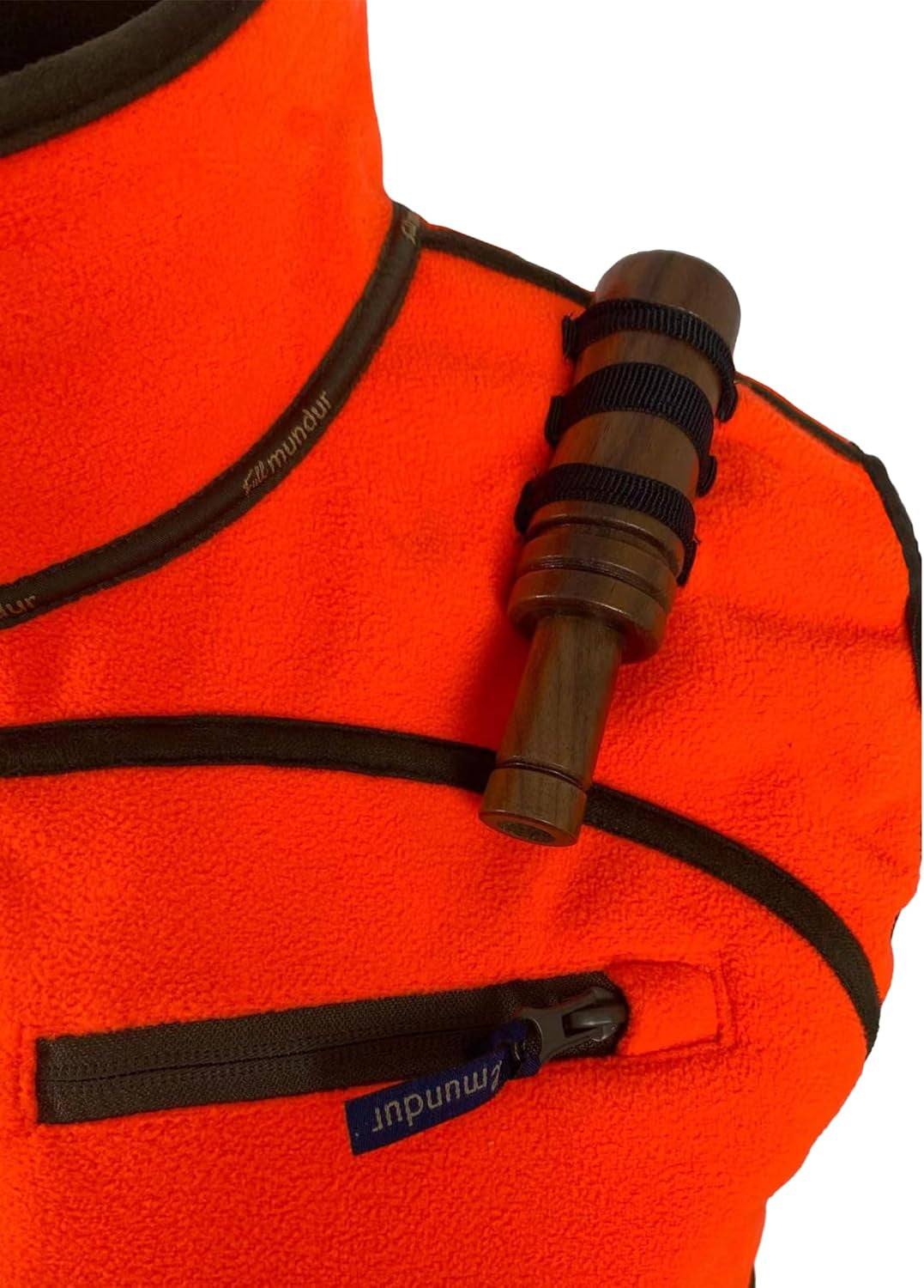 Reversible Men'S Waterproof Hunting Vest - Digital Green & Blaze Orange Camo