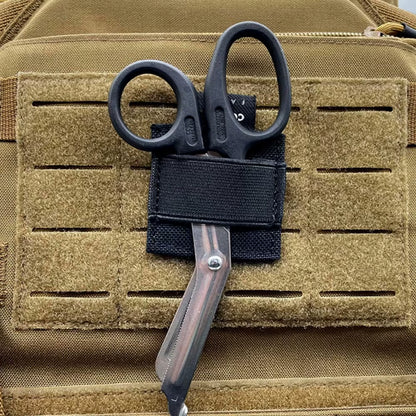 Tactical Earphone Walkie Talkie Cable Management Elastic Storage Organizer Holder for FAST MICH Helmet Headset Accessories