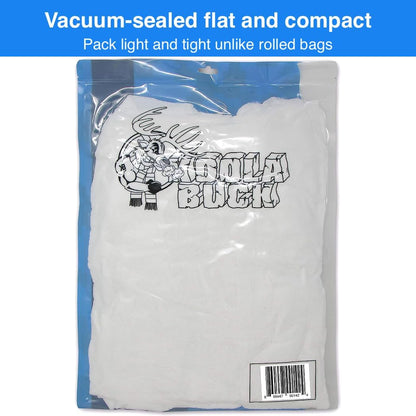 Heavy Duty Game Bags Hunting | Reusable, Breathable Meat Bags | Available in Packs of 1 or 4 for Deer or Elk Quarter Bags | Reusable | Vacuum Sealed to save Space | Deer, Elk, & Moose