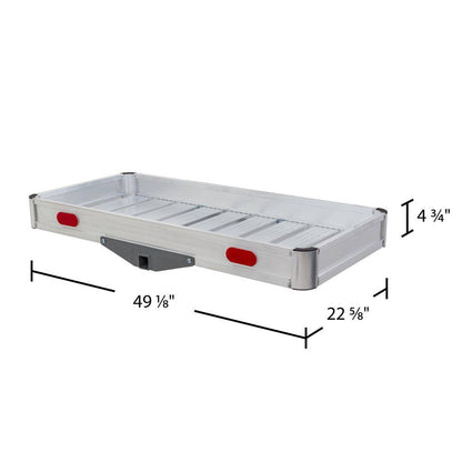 49 In. X 23 In. 550 Lbs. Capacity Aluminum Tray Cargo Carrier