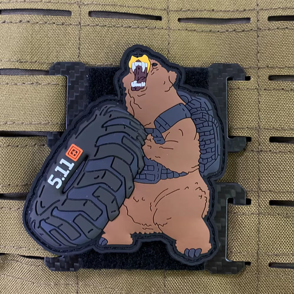 Carbon Fiber Hook and Loop Tacticals Patches Board MOLLE Patches Panel Display Holder for Backpack Mini Patches Board