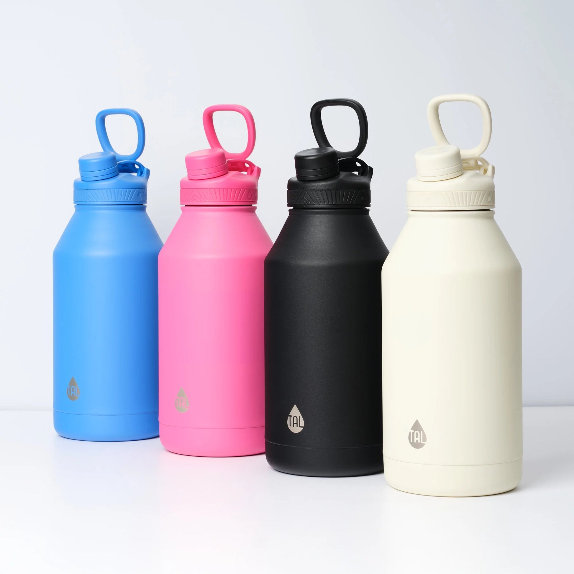 Stainless Steel Ranger Water Bottle 64Oz, Black