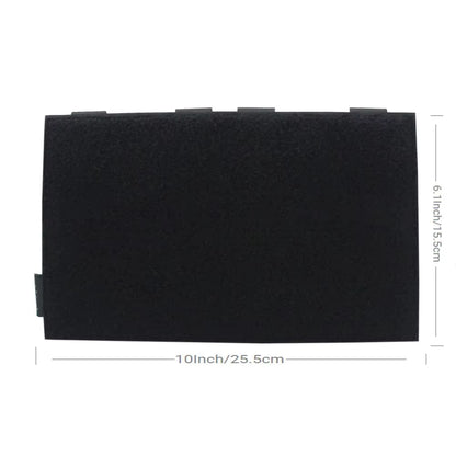 New Style 1000D Nylon Tactical Vest Patch Molle Adapter Panel Hook&Loop Converter for Attching ID Patches EDC Tool Bag