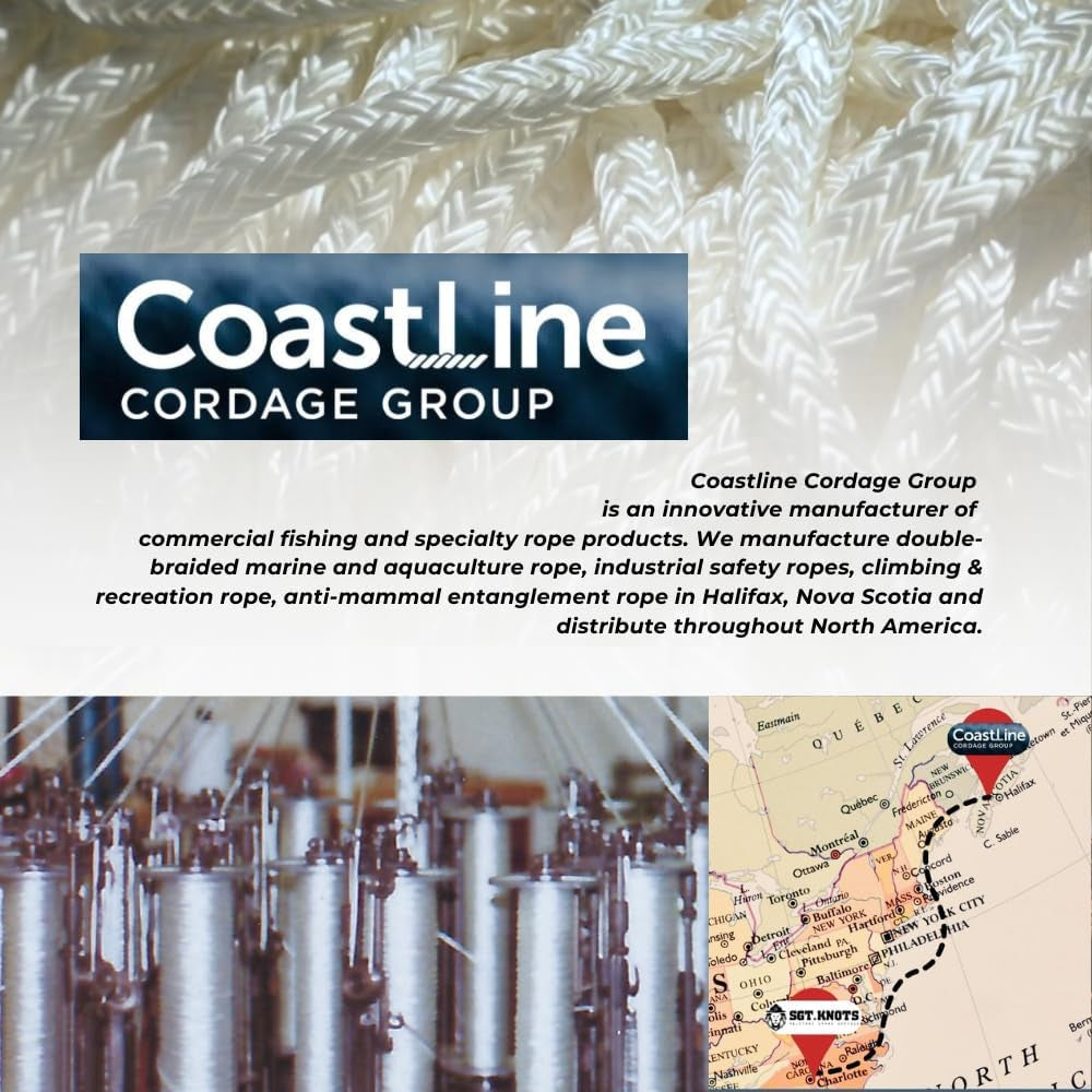 Arborist Double Braided Polyester Rope - Heavy Duty Tree Pulling Rope, Rigging, Tree Ropes, Arborist Pulling, Felling, Sailing, Industrial Rigging (0.625 in X 10 Ft) Orange