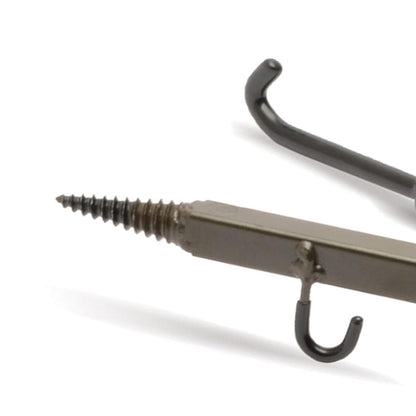 Hme Durable Secure Convenient Portable Folding Tree Stand Bow Hanger W/Two