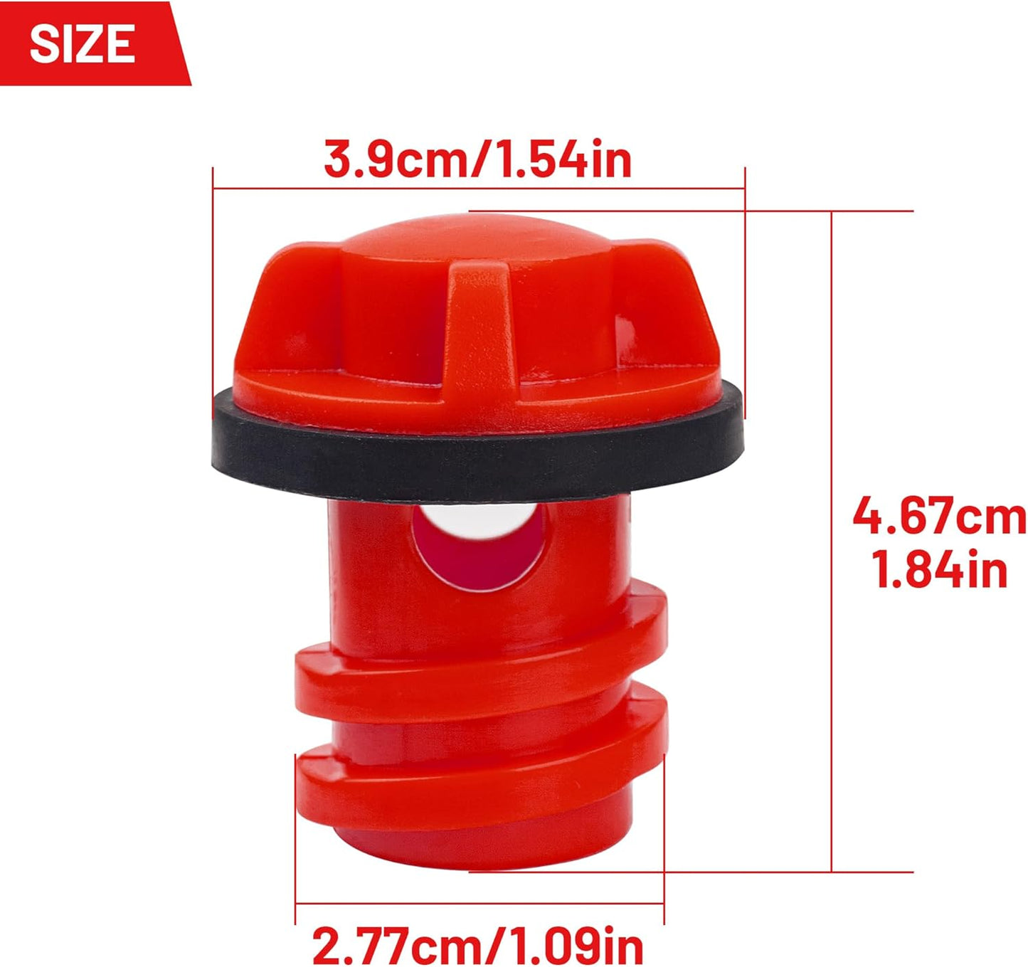 Cooler Drain Plug, 2 Pack Replacement, Compatible with Yeti Roadie, Tundra, And