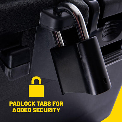 Plano Sportsman Storage Trunk with Wheels 108 Quart Heavy Duty Outdoor Gear Box