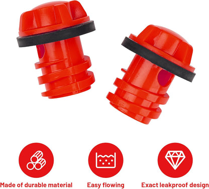 Cooler Drain Plug, 2 Pack Replacement, Compatible with Yeti Roadie, Tundra, And