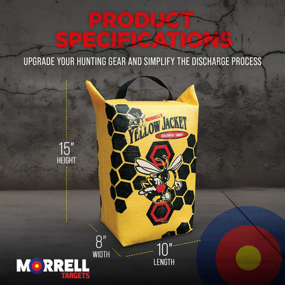 Morrell Yellow Jacket Final Shot Crossbow Discharge Archery Bag Target
