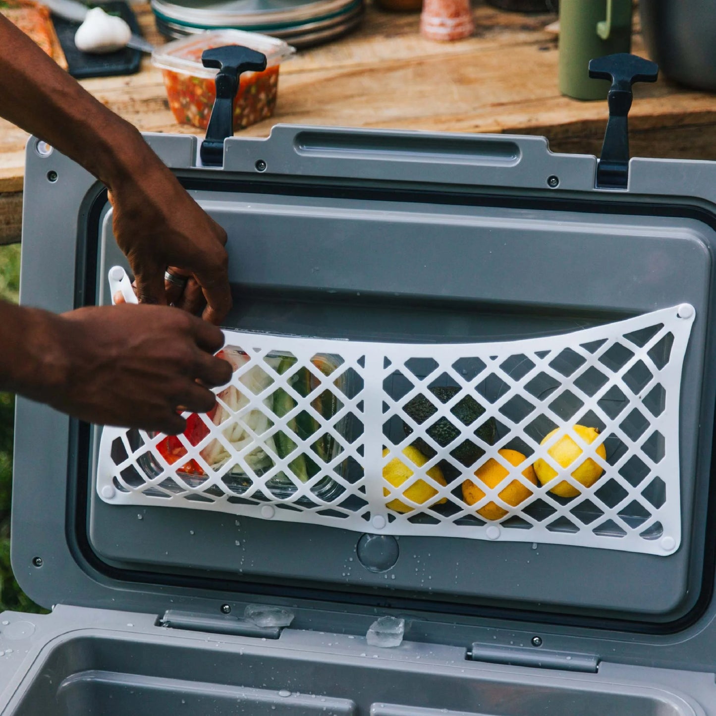 52 QT Ultra-Light Hard-Sided Ice Chest Cooler, Fits 76 Cans, Trailblazer