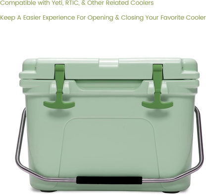 Replacement Lid Latches, 2 Pack, Compatible with Yeti, RTIC Hard Coolers & Other