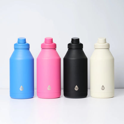 Stainless Steel Ranger Water Bottle 64Oz, Black