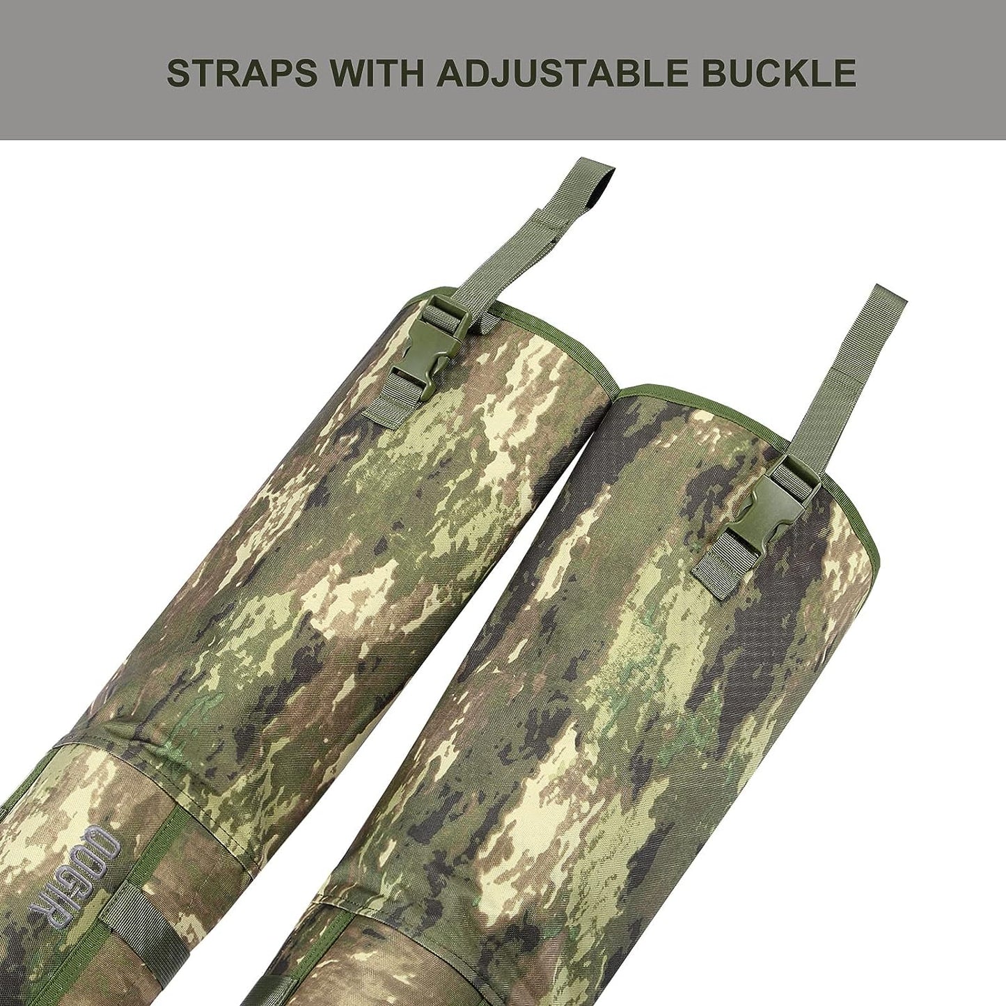 Foreverlast Snake Guard Chaps Camouflage- Hunting Gear with Full Protection
