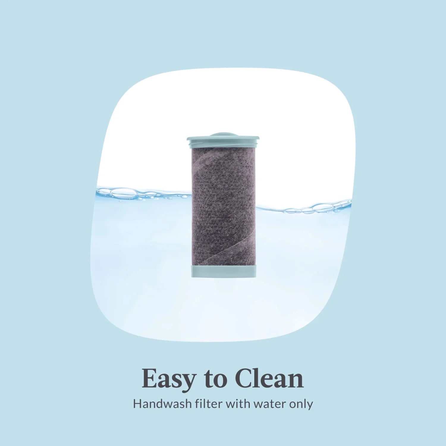 Clybourn Freeflow Filter Water Bottle Replacement Filter, 1 Count