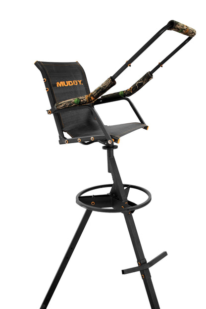 12' Nomad Tripod Stand Hunting Gear with Swivel Seat Hunting Chair