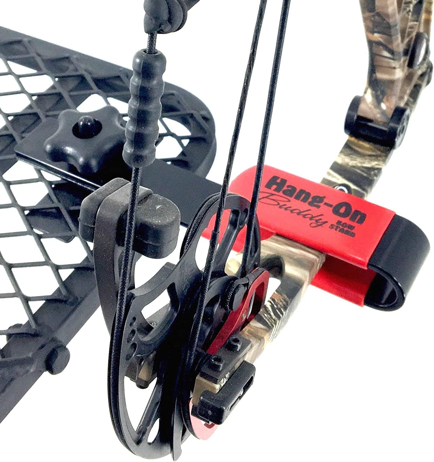 Regular Hang-On Buddy Tree Stand Bow Holder | Steel Bow Holder for Tree Stand Wi