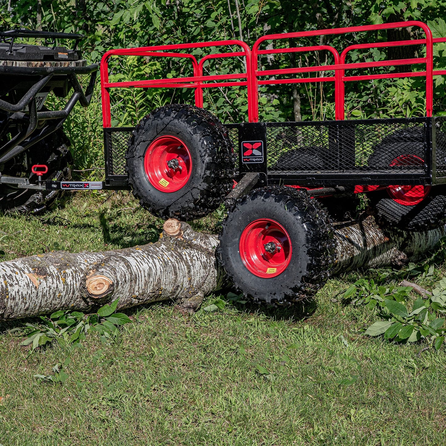 Trail Warrior X4 Heavy Duty UTV/ATV Trailer - for Off-Road Use - 1,250 Lb. Ca...