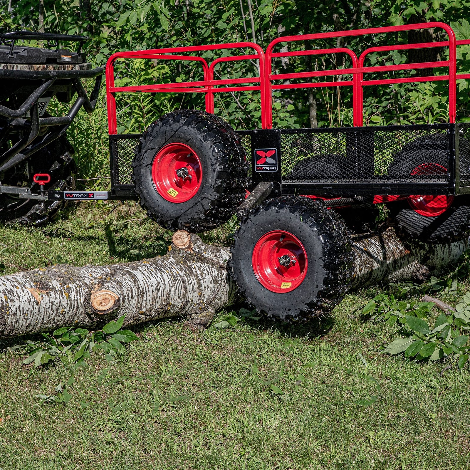 Trail Warrior X4 Heavy Duty UTV/ATV Trailer - for Off-Road Use - 1,250 Lb. Ca...