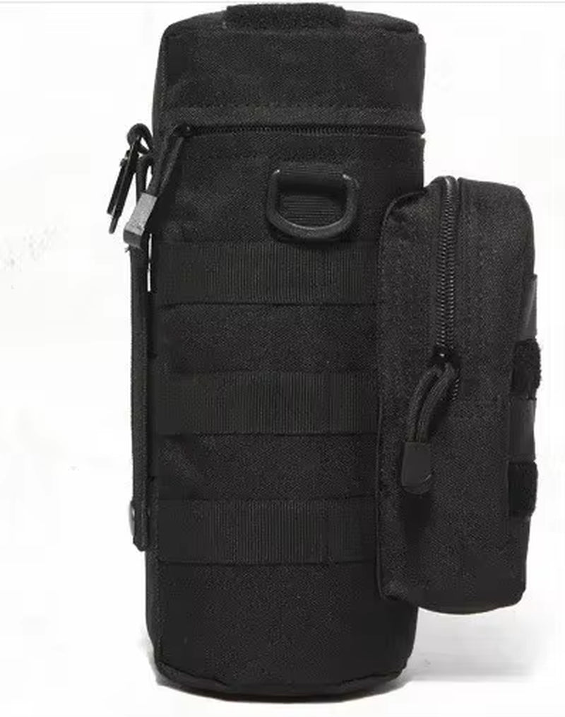 Tactical Molle Zipper Camo Water Bottle Pouches Small Mess Pouch Nylon Waterproof Waist Bag Outdoor Travel Sports Bottle Pouch