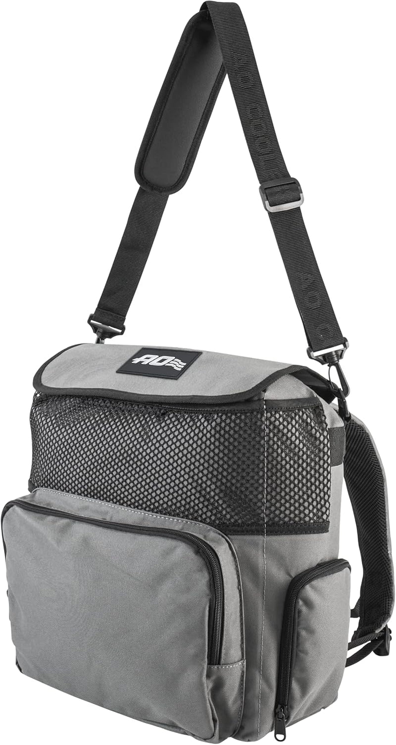 Backpack Soft Cooler with High-Density Insulation, Charcoal, 18-Can