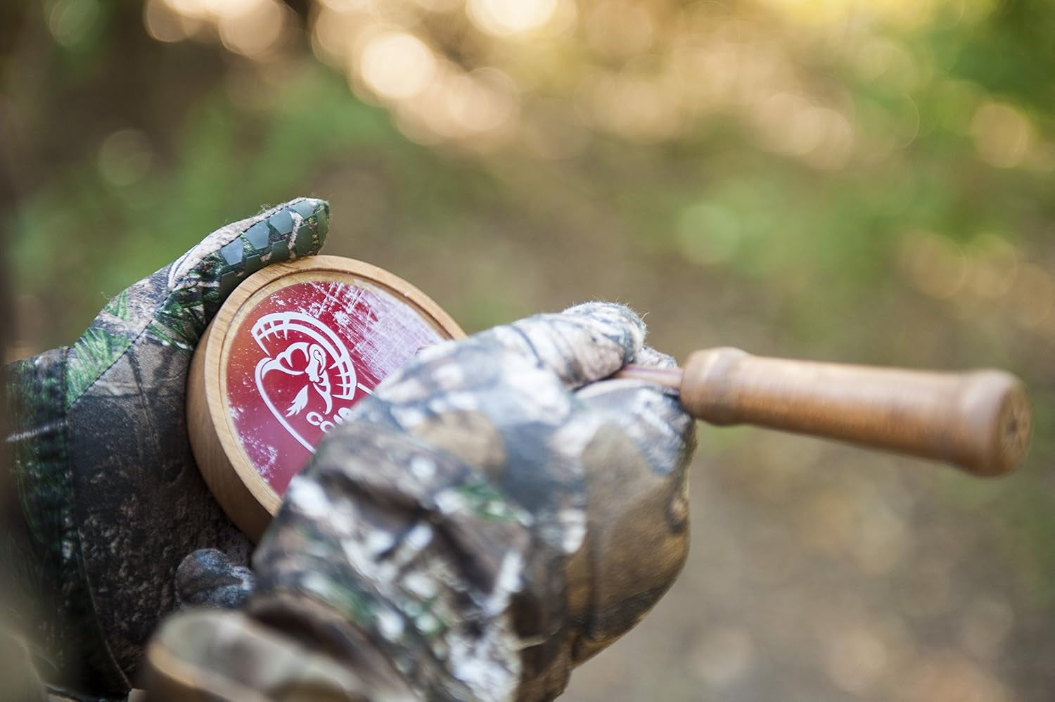 Turkey Pot Call - Turkey Calling with Realistic Yelps Clucks Cutts Purrs for Hunting Turkeys - Made in USA