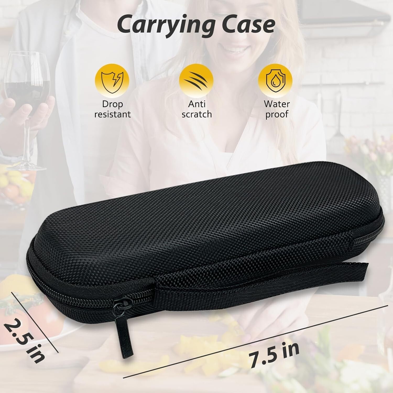 Hard Travel Carrying Case for Work Sharp Guided Field Sharpener Black NEW