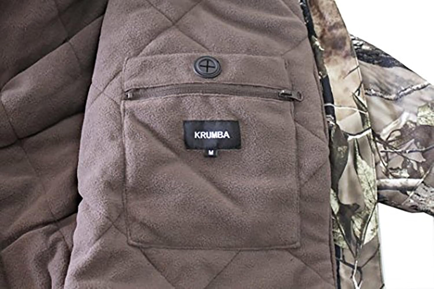 Mens Camo Hunting Jacket: Winter Insulated Warmer Tactical Windproof Softshell Camping Coat