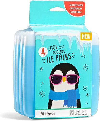 Cool Coolers by Fit & Fresh Slim Ice Packs