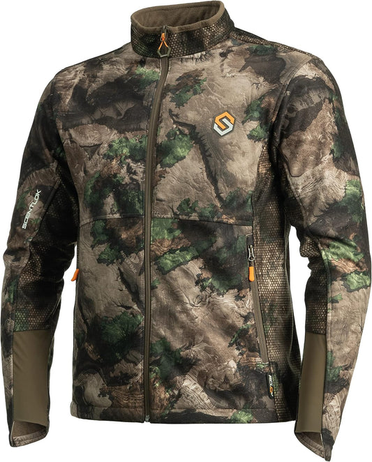 Forefront Midweight Water Repellent Camo Hunting Jacket for Men