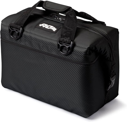 Expedition Carbon Soft Cooler Bag, Insulated and Leak-Proof, for Camping, Boating, Offroading