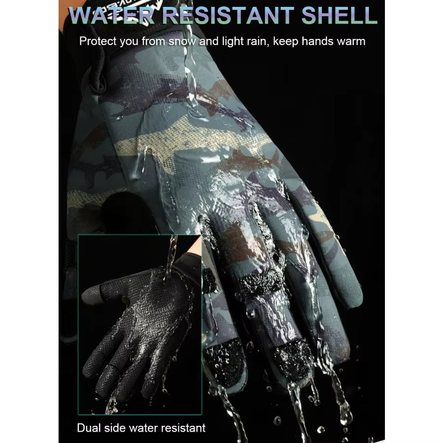 Fishing Gloves Men and Women Ice Fishing Gear Hunting Gloves for Men Cold Weather Kayak Gloves Fly Fishing Gear Cold Weather Hu